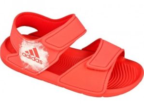 Adidas Παιδικά Ανατομικά Παπουτσάκια Θαλάσσης Altaswim BA7849 Κόκκινα