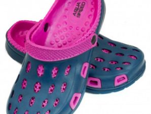 Aquaspeed Silvi slippers col 49 pink navy blue