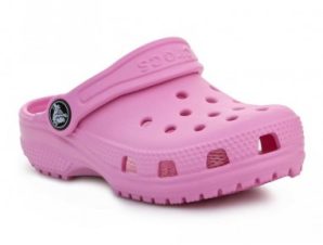 Crocs Παιδικά Ανατομικά Σαμπό Θαλάσσης 206990-6SW Ροζ